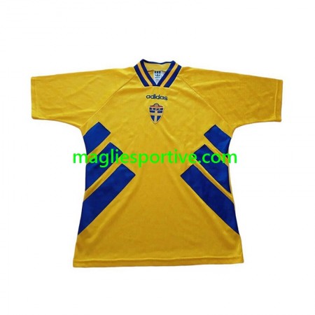 Completo Calcio Svezia Retro Divisa Prima 1994